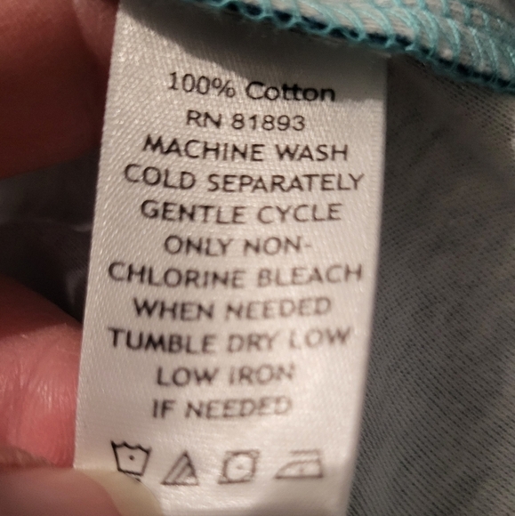 Issac Mizrahi Live Gradient Ombre Short Sleeve Cotton Top - Picture 2 of 7